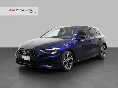Usata Audi A3 S-Line 116 CV (85 kW) 2023 Blu navarra metallizzato Berlina