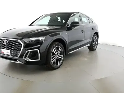Begagnad Audi Q5 Sportback S-Line 204 HK (150 kW) 2023 Svart SUV