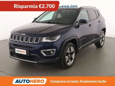 Usata Jeep Compass Limited 120 CV (88 kW) 2018 Blu/azzurro SUV
