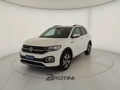 Usata VW T-Cross Sport 95 CV (69 kW) 2023 Bianco pastello SUV