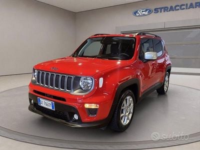 Usata Jeep Renegade Limited 131 CV (96 kW) 2022 Rosso metallizzato SUV
