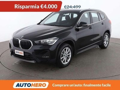 Usata BMW X1 Advantage 116 CV (85 kW) 2021 Nero SUV