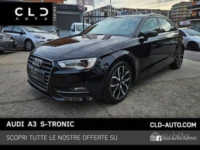 Usata Audi A3 110 CV (80 kW) 2015 Nero Berlina