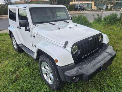Usata Jeep Wrangler Sahara 200 CV (147 kW) 2016 Bianco SUV