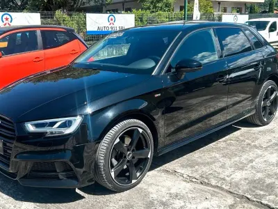 Usata Audi A3 Sport 116 CV (85 kW) 2019 Nero Berlina