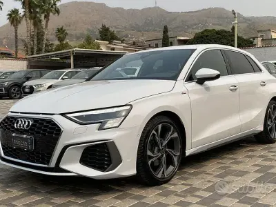 Usata Audi A3 S-Line 150 CV (110 kW) 2023 Bianco Berlina