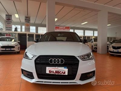 Usata Audi A1 S-Line 90 CV (66 kW) 2015 Bianco Utilitaria