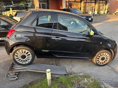Usata Fiat 500 Lounge 69 CV (50 kW) 2016 Nero Berlina