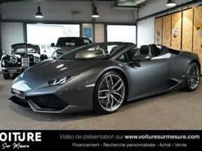 Usata Lamborghini Huracán 610 CV (448 kW) 2016 Grigio Cabrio