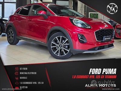 Usata Ford Puma 125 CV (91 kW) 2020 Rosso SUV