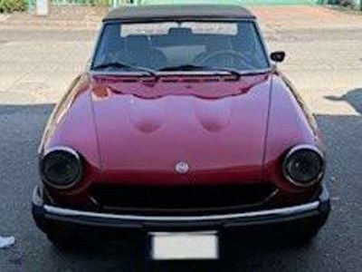 Usata Fiat 124 Spider 111 CV (81 kW) 1978 Rosso Cabrio