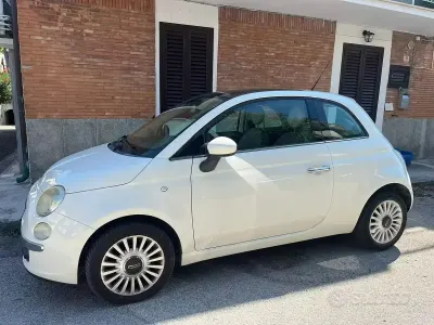 Usata Fiat 500 95 CV (69 kW) 2008 Bianco Berlina