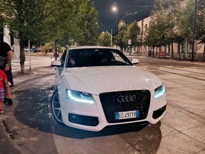 Usata Audi A5 180 CV (132 kW) 2010 Bianco Coupé