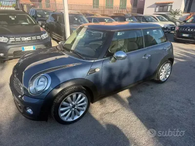 Usata Mini Cooper D 112 CV (82 kW) 2011 Blu Utilitaria