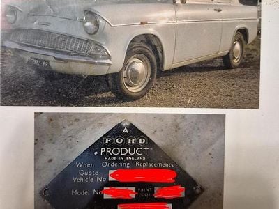 Usata 1960 Ford Anglia Berlina | 5900 €