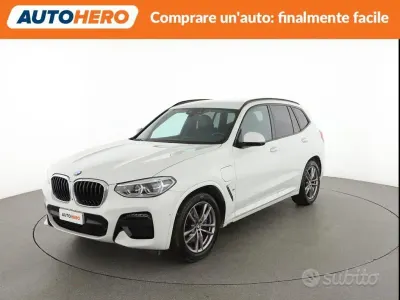 Usata BMW X3 M Sport 184 CV (135 kW) 2021 Bianco SUV