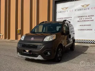 Usata Fiat Qubo Trekking 95 CV (69 kW) 2016 Marrone Monovolume