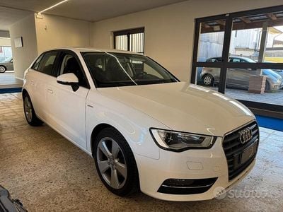 Usata Audi A3 Ambition 110 CV (80 kW) 2015 Bianco Berlina