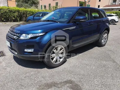 Usata Land Rover Range Rover evoque Pure 150 CV (110 kW) 2014 Blu SUV