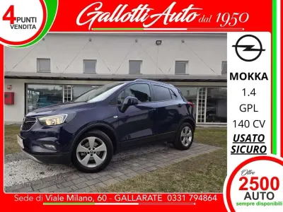 Usata Opel Mokka X 140 CV (102 kW) 2017 Blu/azzurro SUV