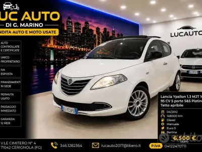 Usata Lancia Ypsilon S 95 CV (69 kW) 2012 Bianco Utilitaria