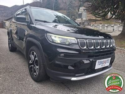 Nero Usata 2022 Jeep Compass Limited SUV | 24.900 € (Buon prezzo)