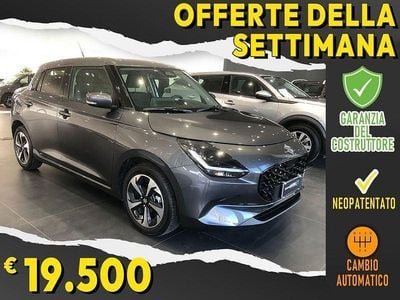 Usata Suzuki Swift 83 CV (61 kW) 2024 Grigio Utilitaria