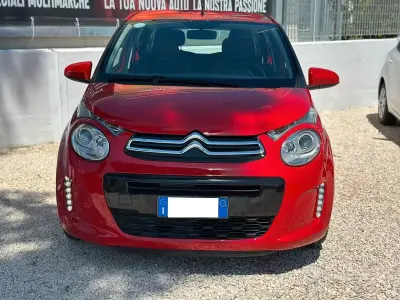 Usata Citroën C1 Shine 69 CV (50 kW) 2018 Rosso Utilitaria
