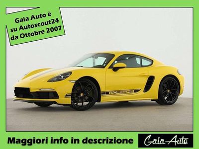Usata Porsche 718 Cayman Edition 299 CV (219 kW) 2024 Giallo Coupé