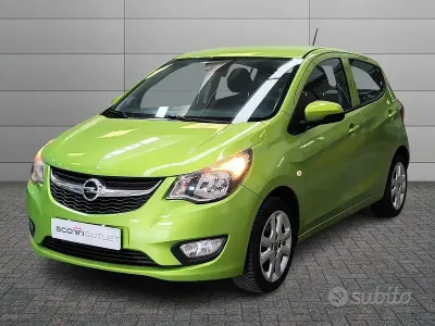 Usata Opel Karl Cosmo 75 CV (55 kW) 2015 Verde Utilitaria