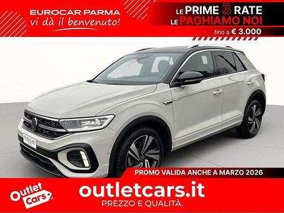 Usata VW T-Roc R-line 150 CV (110 kW) 2022 Ascot grey nero SUV