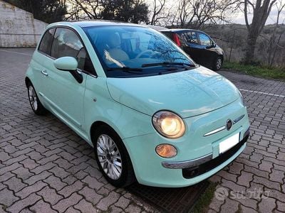 Usata Fiat 500 Lounge 69 CV (50 kW) 2015 Verde Berlina
