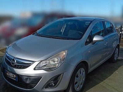 Usata Opel Corsa Sport 75 CV (55 kW) 2013 Grigio Utilitaria