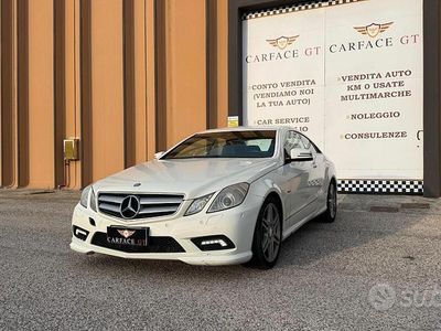 Usata Mercedes E220 170 CV (125 kW) 2011 Bianco Coupé