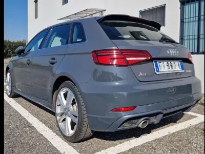 Usata Audi A3 Sport 116 CV (85 kW) 2019 Grigio Berlina