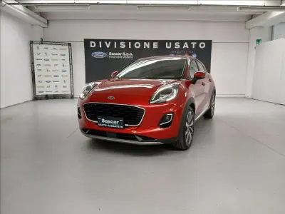 Begagnad Ford Puma Titanium X 125 HK (91 kW) 2023 Röd SUV