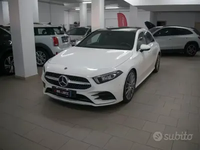 Usata Mercedes A180 Premium 116 CV (85 kW) 2021 Bianco Berlina