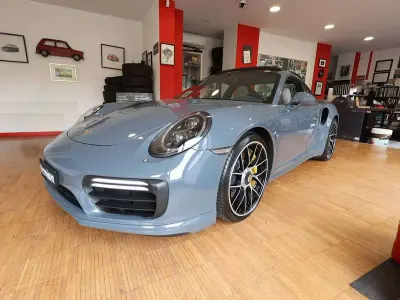 Usata Porsche 991 581 CV (427 kW) 2018 Blu graffite metallizzato Coupé