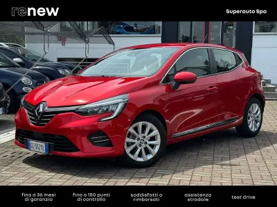 Usata Renault Clio V Intens 91 CV (66 kW) 2021 Rosso Berlina