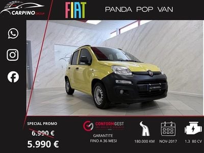 Usata Fiat Panda Pop 80 CV (58 kW) 2017 Giallo Utilitaria