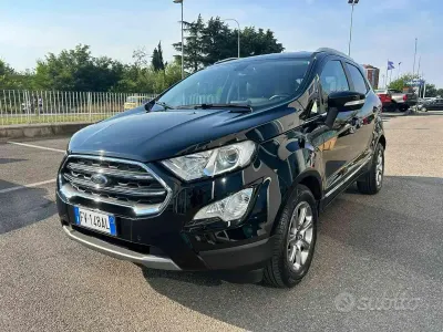 Usata Ford Ecosport Titanium 99 CV (72 kW) 2019 Nero SUV