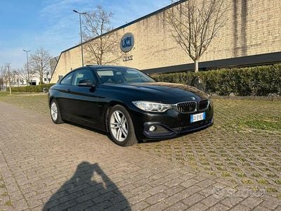 Usata BMW 420 Coupé Sport Line 184 CV (135 kW) 2014 Nero Coupé