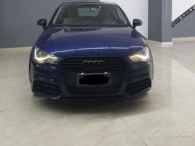 Usata Audi A1 Ambition 105 CV (77 kW) 2011 Blu Utilitaria
