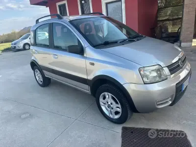 Usata Fiat Panda 4x4 75 CV (55 kW) 2006 Grigio Utilitaria