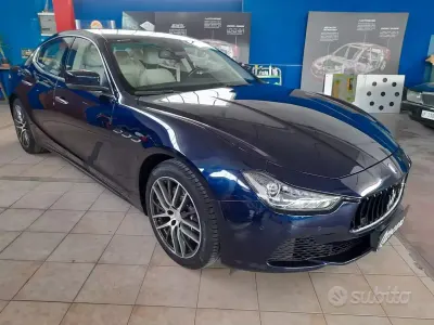 Usata Maserati Ghibli 250 CV (183 kW) 2016 Bluazzurro Berlina