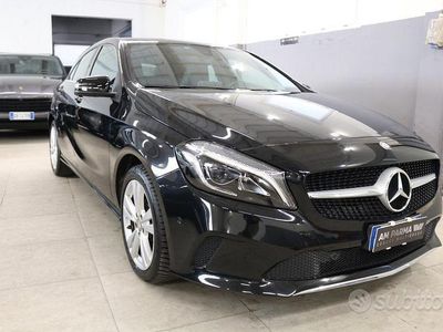 Usata Mercedes A180 109 CV (80 kW) 2016 Nero Berlina
