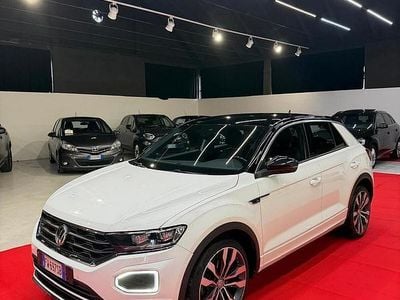 Usata VW T-Roc R-line 150 CV (110 kW) 2019 Bianco SUV