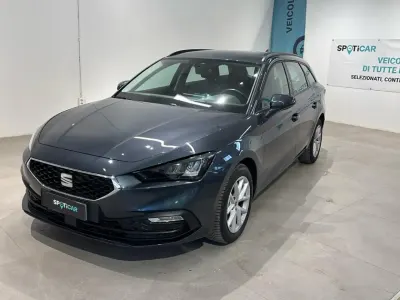 Usata Seat Leon Style 110 CV (80 kW) 2022 Grigio Berlina