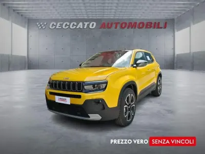 Nuova Jeep Avenger Summit 100 CV (73 kW) 2026 Giallo SUV