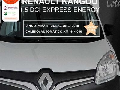 Usata Renault Kangoo 75 CV (55 kW) 2018 Bianco Monovolume